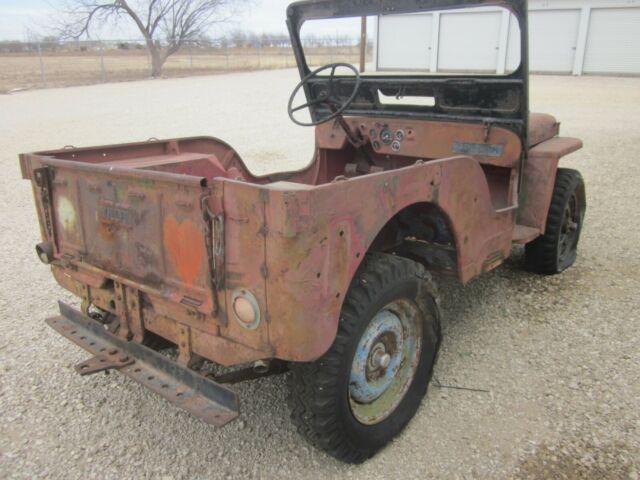 1953 cj-3a willys jeep