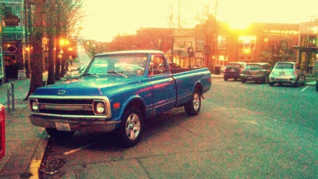 1969 chevy c-10 (2wd, 350, auto, p/s)