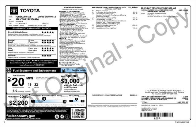 2023 toyota tundra hybrid limited
