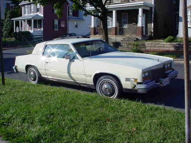 1981 cadillac eldorado 2 door coupe waxberry w matching top n leather interior