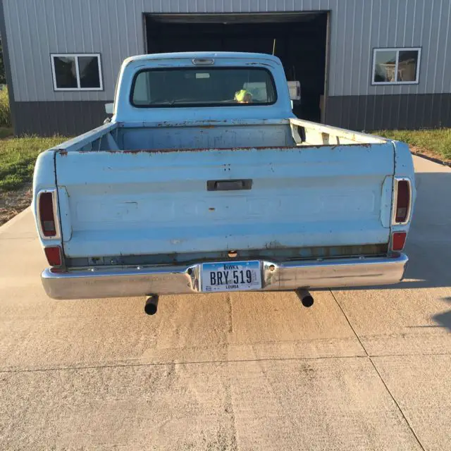 1969 ford f-100 long bed