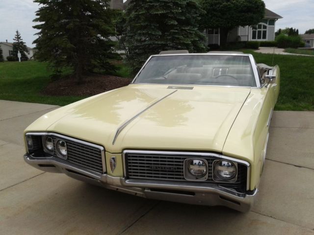 beautiful 1968 buick 225 convertible #s matching 430 big block low miles!