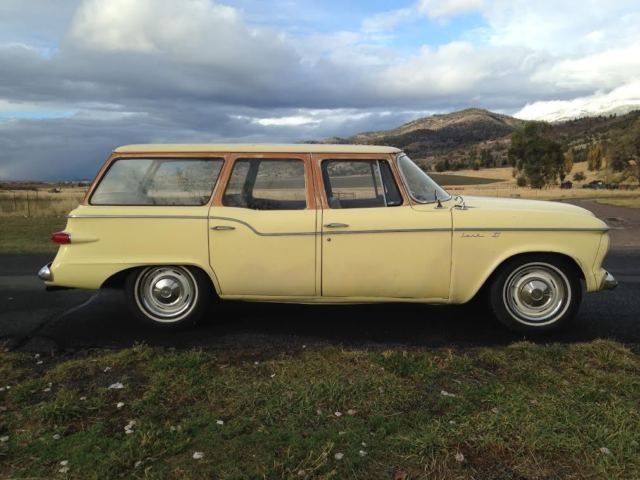 1960 studebaker lark 4 door wagon survivor - rare classic - hot rod - rat rod