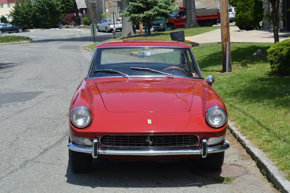 1967 ferrari 330gt 0 red