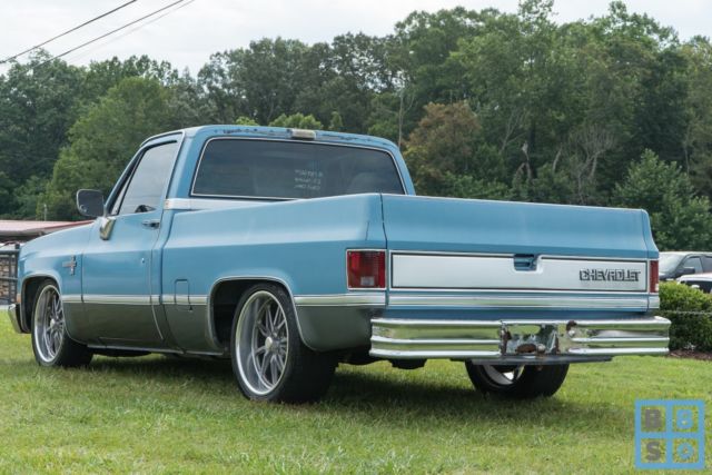 1986 chevy silverado c10 ls motor 20" us mags cammed flip kit - fast ole truck