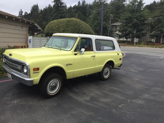 k5 chevy blazer 1970 - pre smog!