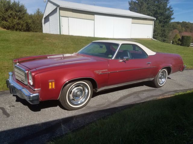 1974 chevrolet el camino classic