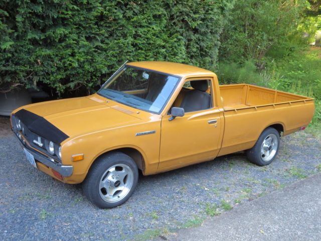 1976 datsun 620 regular cab long bed (7 ft) pickup truck