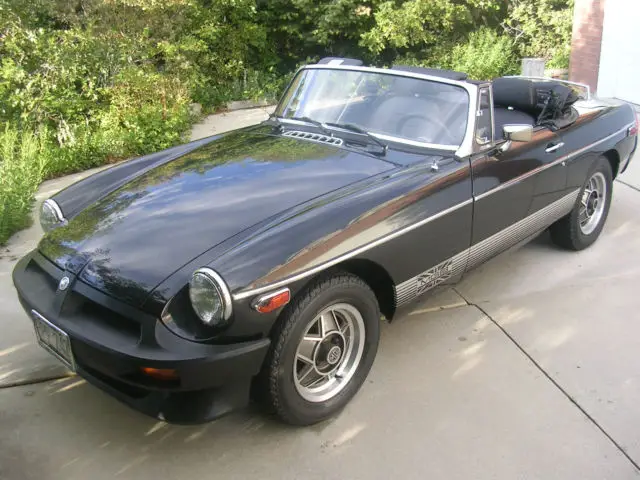1980 mg mgb british convertible sports car