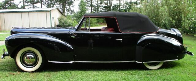 1940 lincoln continental convertible - recent restoration