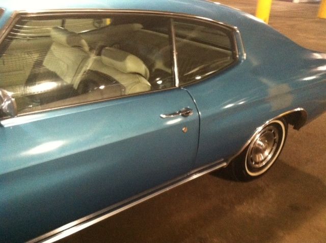 1972 chevrolet chevelle malibu 350 with low miles close to all orginal