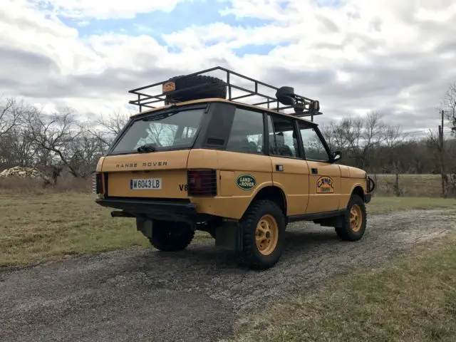 range rover classic camel trophy replica