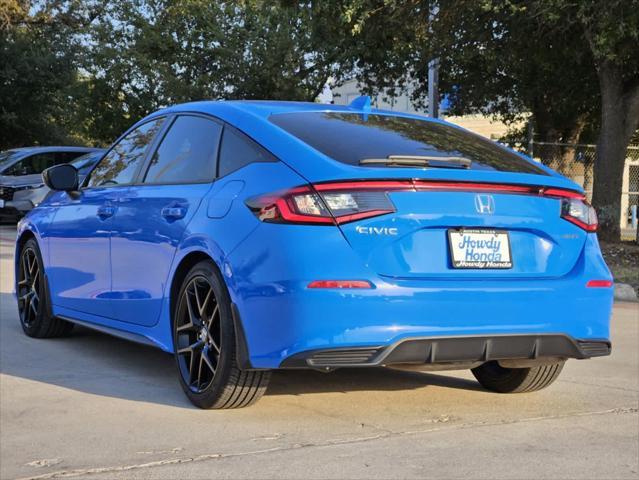 2022 honda civic sport