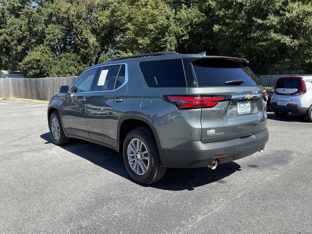 2022 chevrolet traverse lt leather
