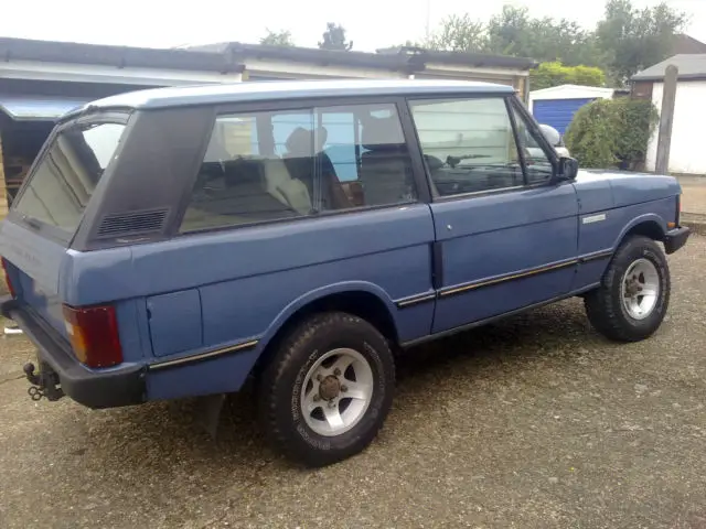 1988 range rover classic 2-door all manual options& turbo diesel 5 speed no rust