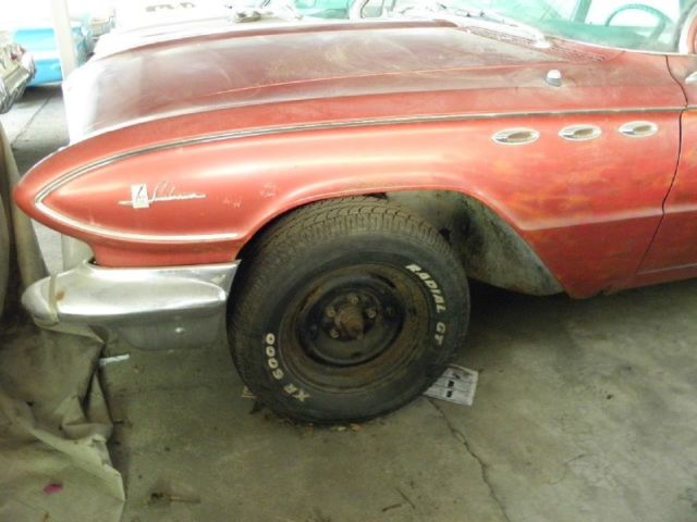 1961 buick le sabre sedan 0 miles maroon sedan 8 cylinder a