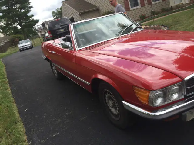 mercedes benz 450 sl convertible with hardtop