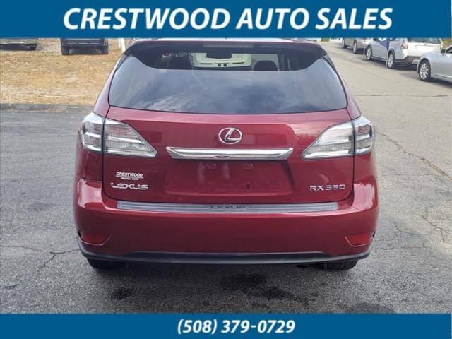 2010 lexus rx 350 base
