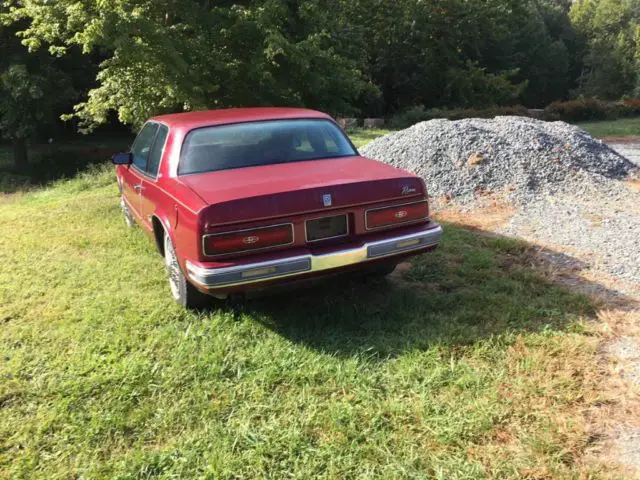 1986 buick riviera - barn find