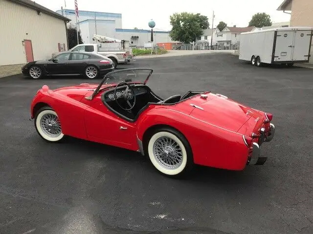 1960 triumph tr3a with od, complete restoration, mg, austin healey, jaguar