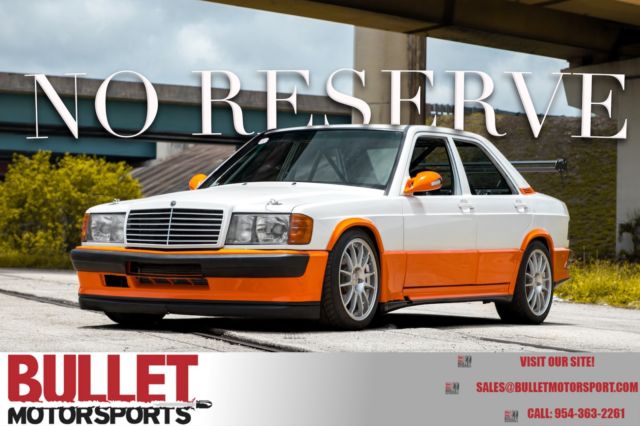 1987 mercedes-benz 190 series, street legal racecar w/ scca roll cage