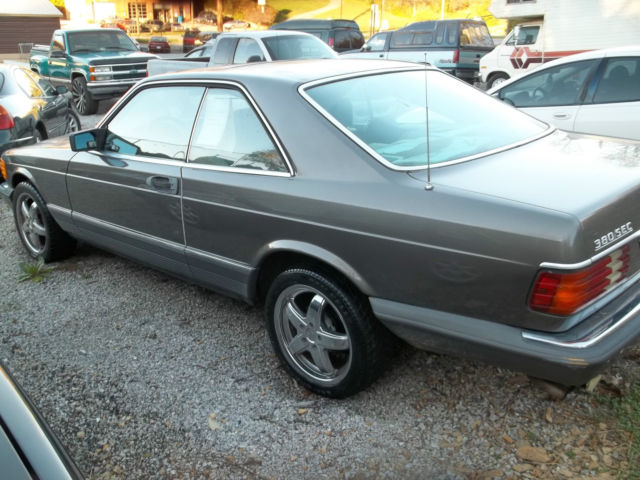 l@@k!! no reserve auction!! 1983 mercedes 380 sec / local car/ runs great!!
