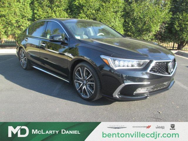 2018 acura rlx sport hybrid advance package