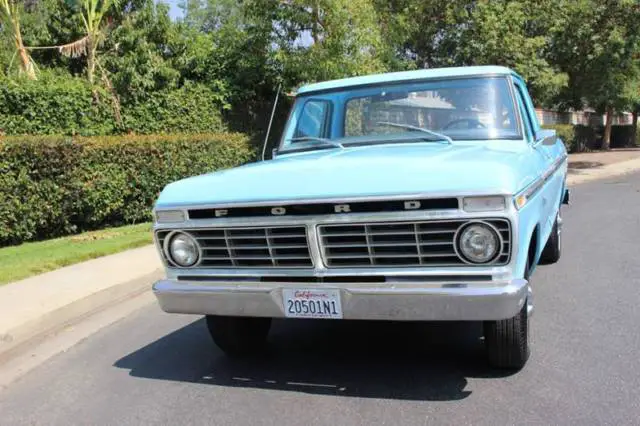1974 ford f-100 custom automatic rwd v8 other gasoline