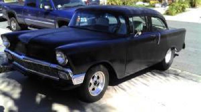 1956 chevy belair post pro street in ramona, ca