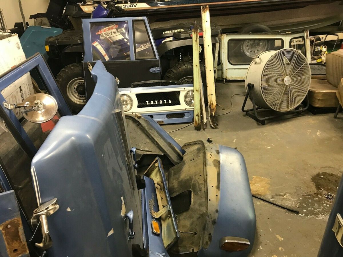 1971 toyota fj 40 land cruiser project
