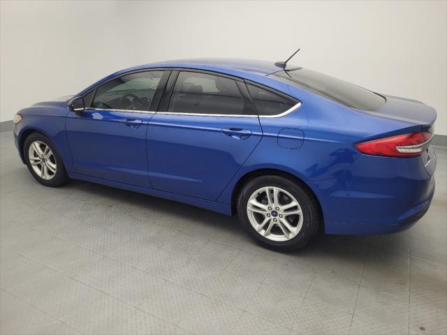 2018 ford fusion se