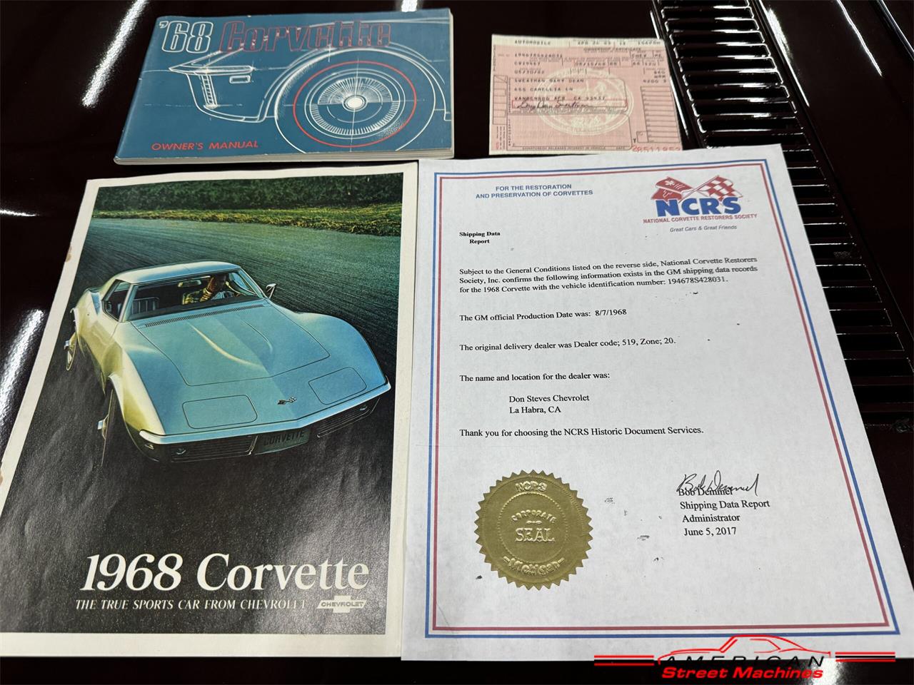 1968 chevrolet corvette