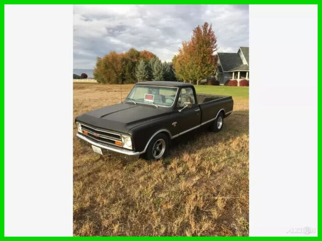 1967 chevrolet automatic pickup rebuilt 350 fuel injection leather interior
