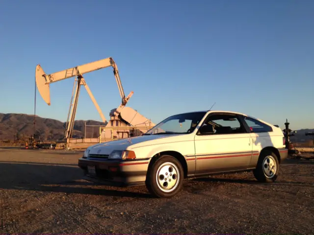 1st generation honda crx 90,000 miles, all stock not modified
