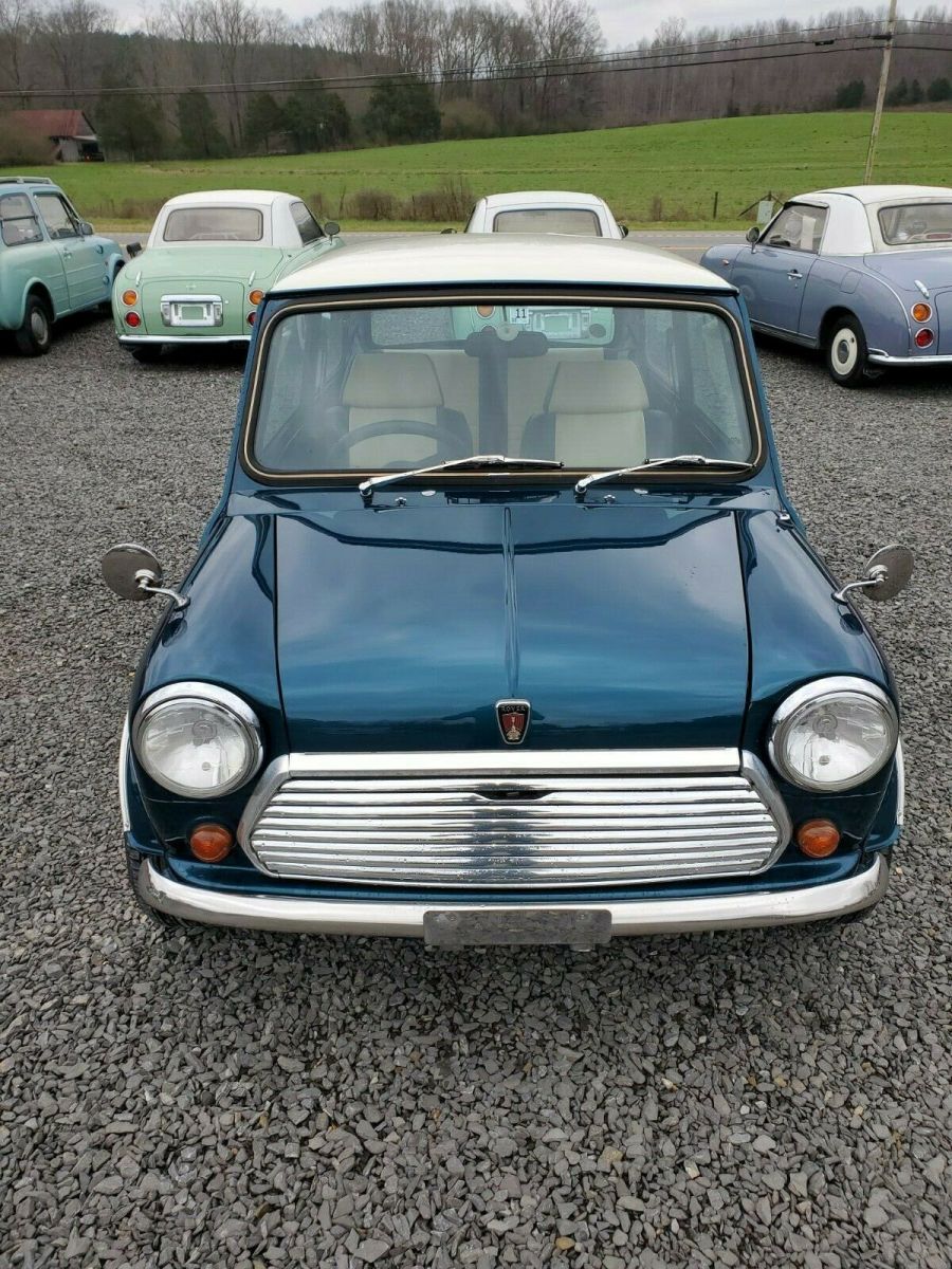rover mini cooper 1.3 mayfair edition 29,933 miles automatic trans a/c very rare
