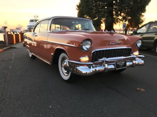 1955 chevrolet bel air ht frame off restored
