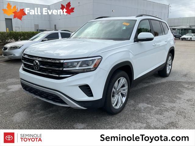 2021 volkswagen atlas 3.6l se w/technology