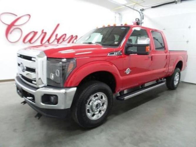 2014 ford f-350 super duty lariat 4x4 lariat 4dr crew cab 8 ft. lb srw pickup for sale in bennington, vermont