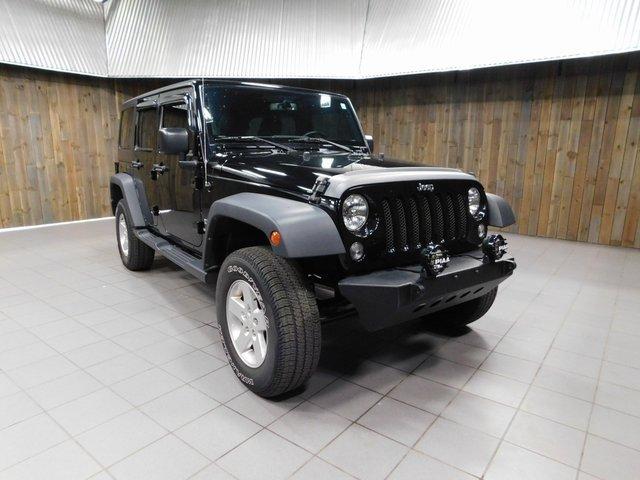 used 2015 jeep wrangler 4wd unlimited sport plymouth, in 46563 for sale in inwood, indiana