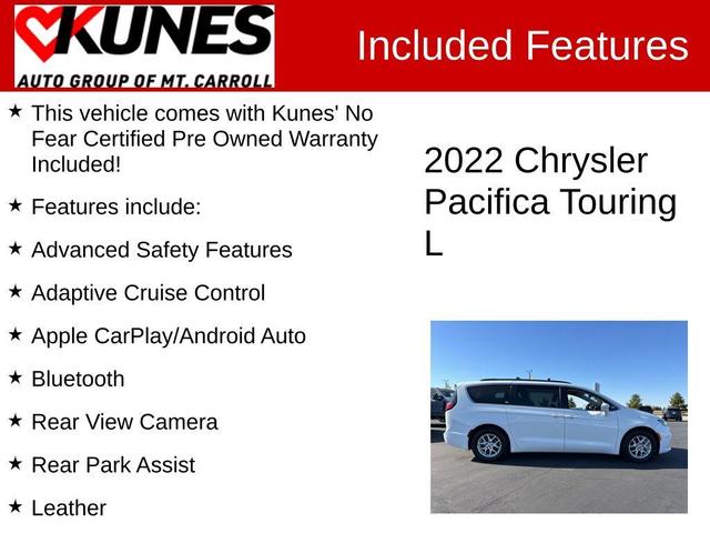 2022 chrysler pacifica touring-l