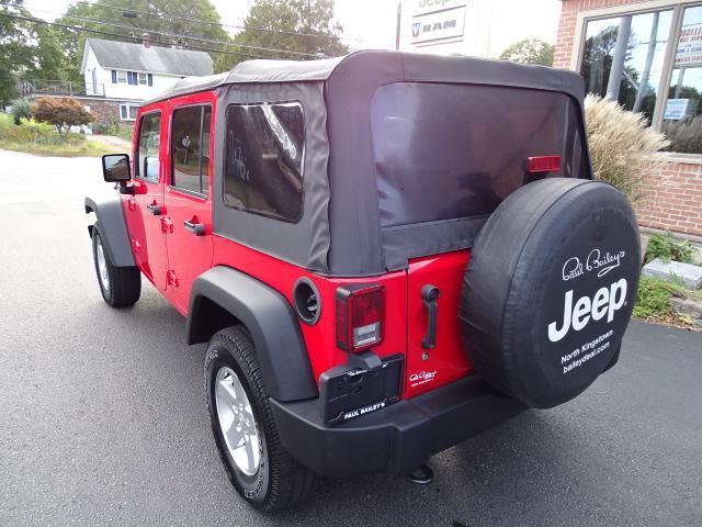 2015 jeep wrangler unlimited sport 4x4 sport 4dr suv for sale in north kingstown, rhode island