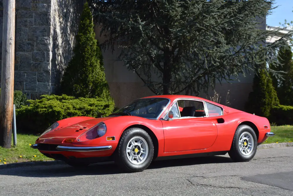 1972 ferrari 246gt dino 0 red