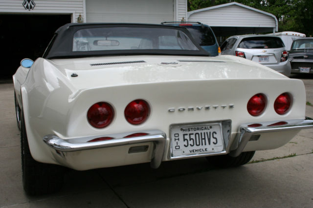 1968 chevrolet corvette convertible 4-speed