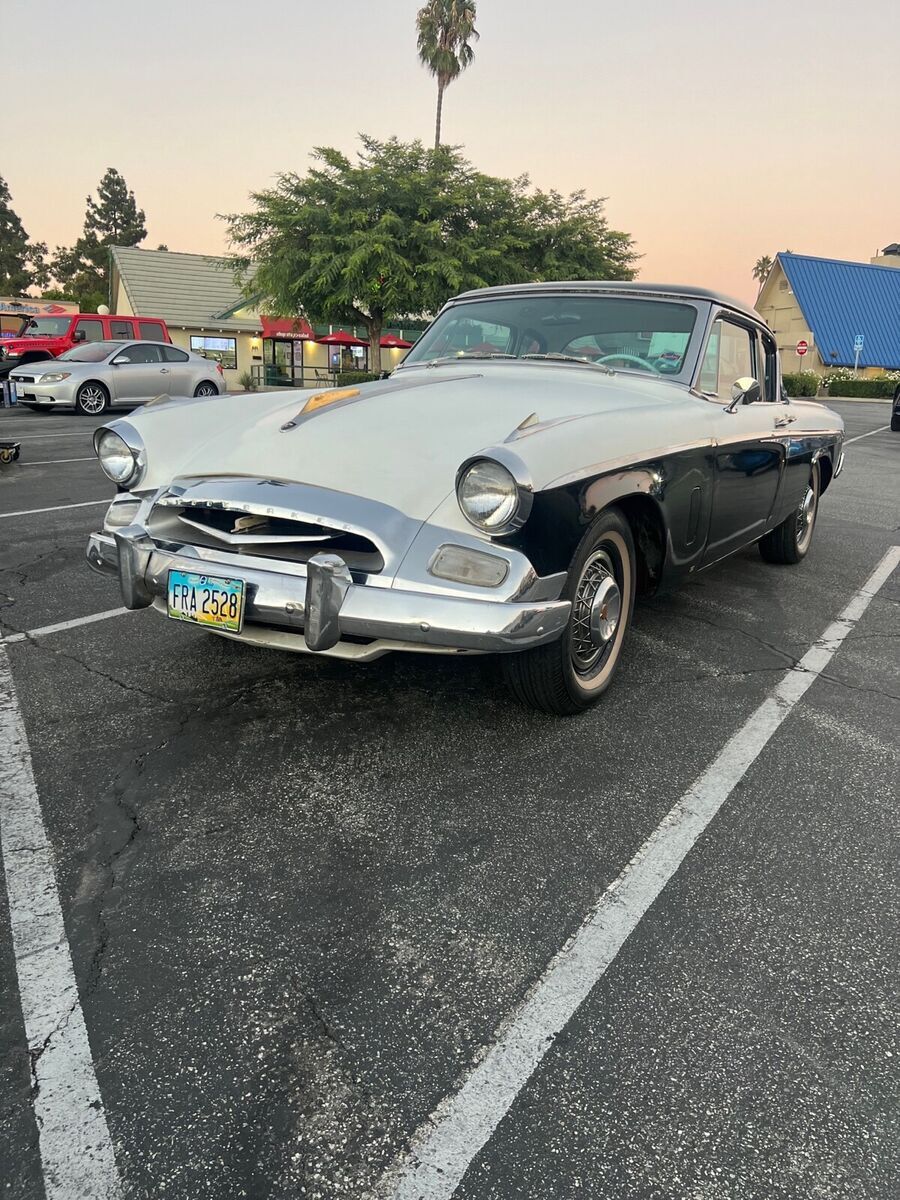 1955 studebaker president black rwd manual