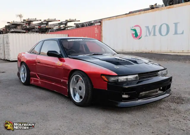 real 1991 jdm rhd nissan s13 silvia! sr20det rwd 5-spd final konnexion demo car!