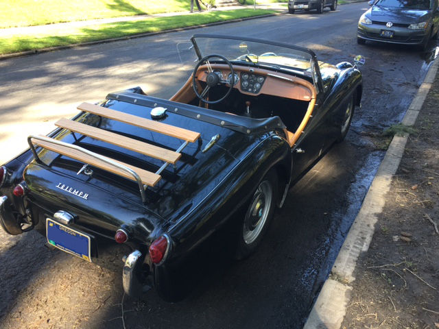 1962 triumph tr3 (no reserve)