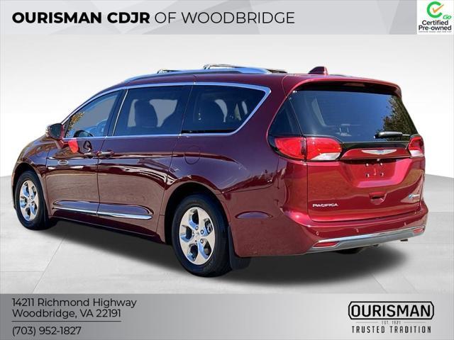 2018 chrysler pacifica hybrid limited
