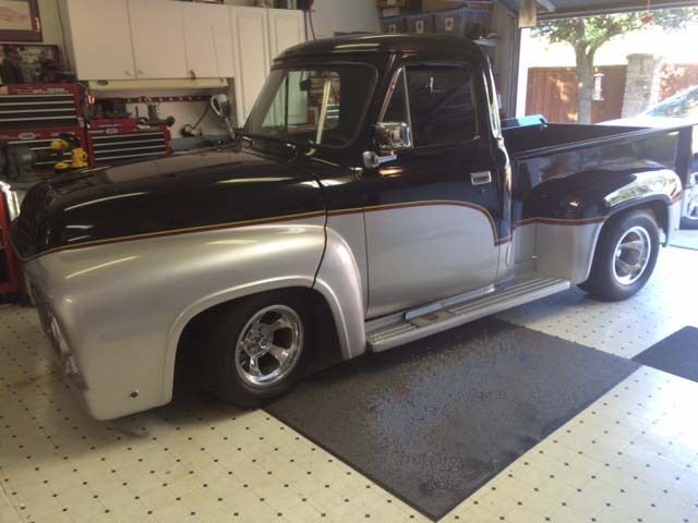 ford 1955 f100 truck hotrod street rod