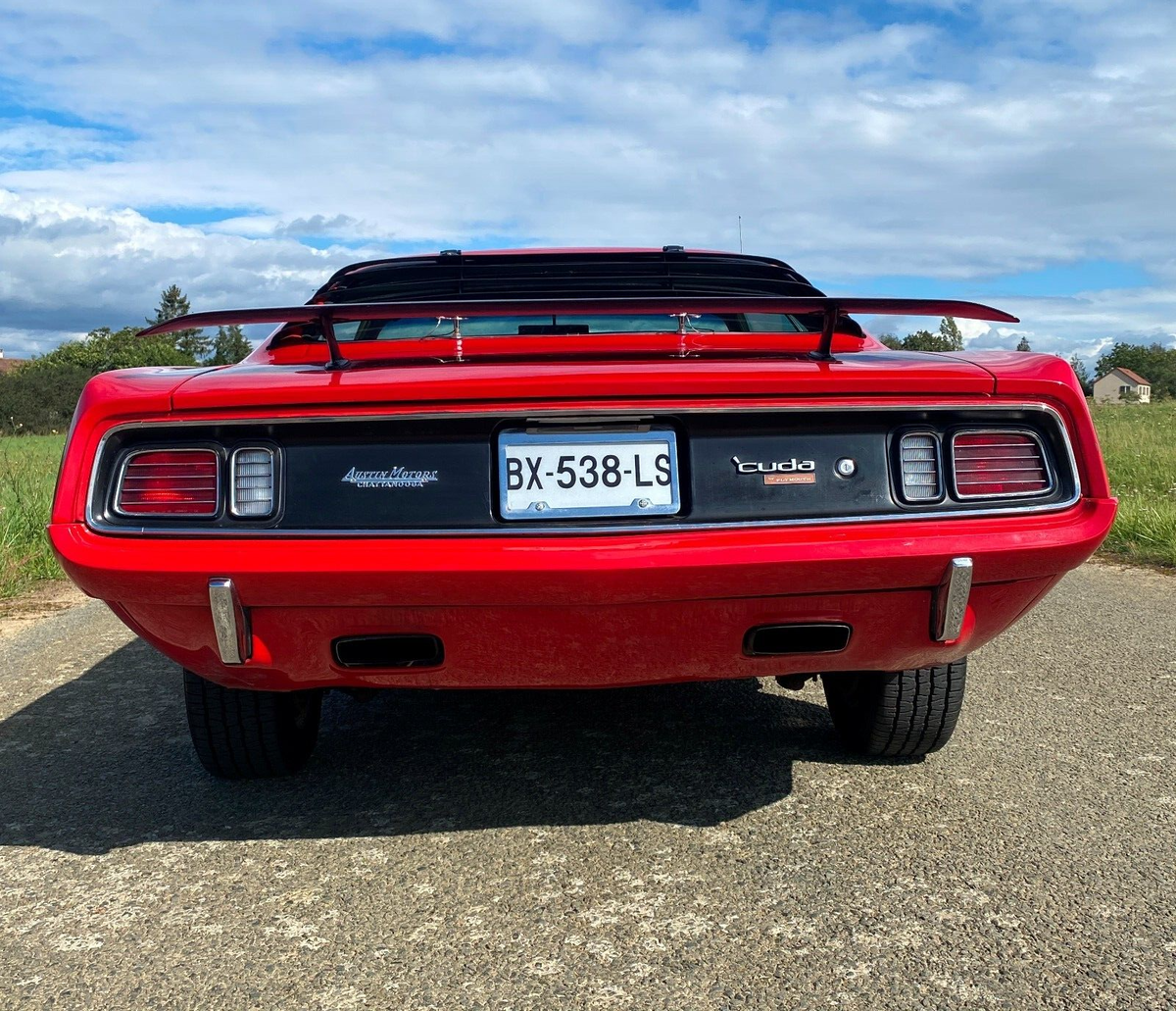 plymouth cuda 1971 - 340 - matching #
