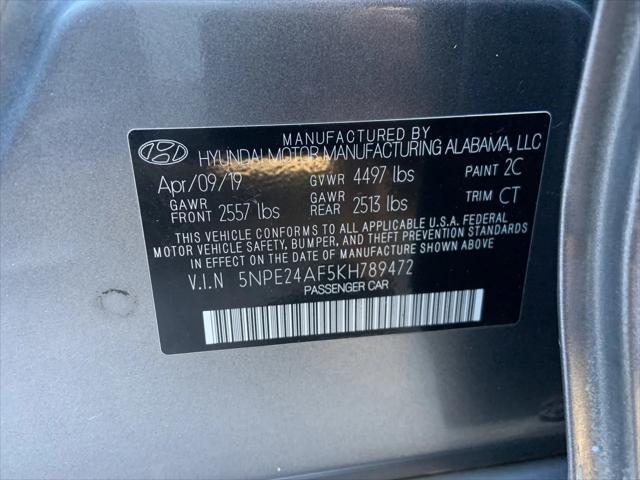 2019 hyundai sonata se